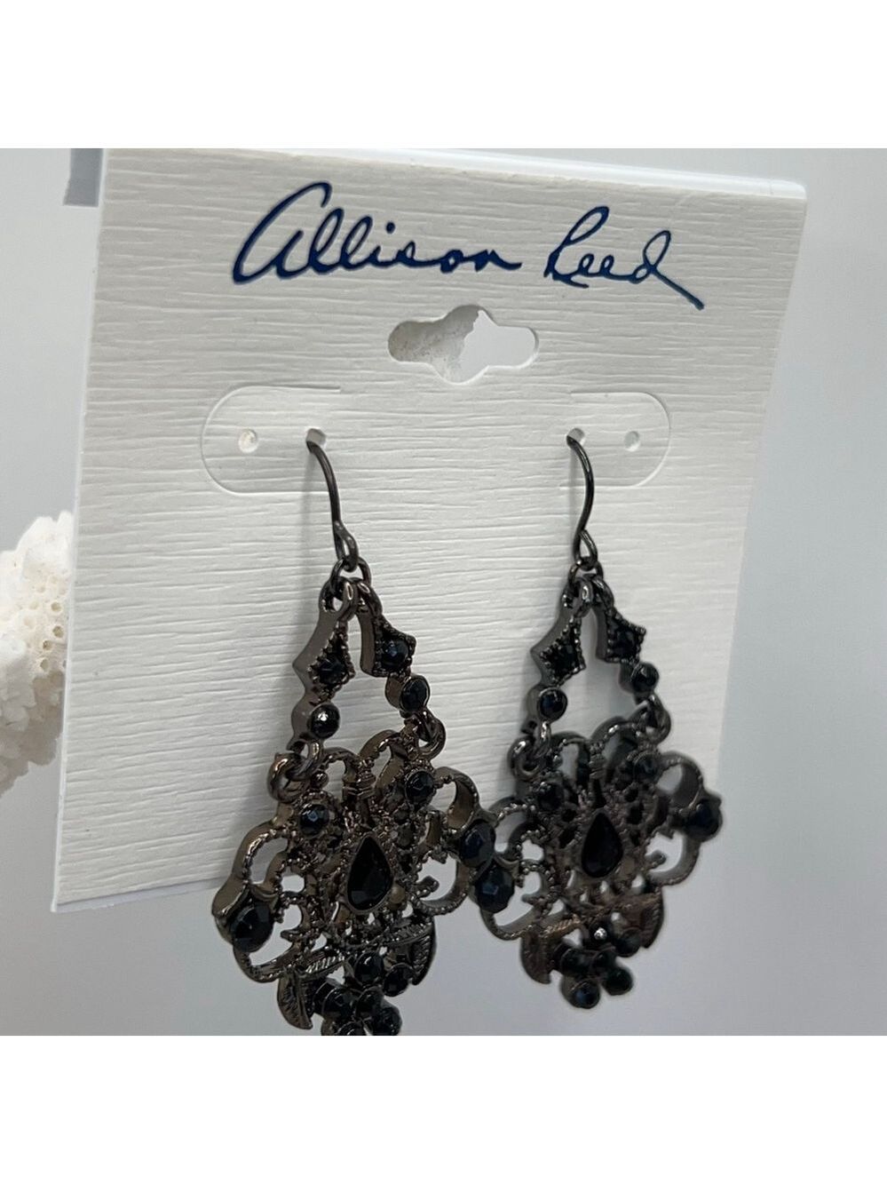 Allison Reed Chandelier Earrings Victorian Goth